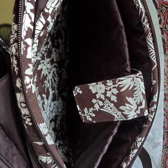 Vera Bradley Backpack in Imperial Toile Retired Pattern - Picture 9 of 9